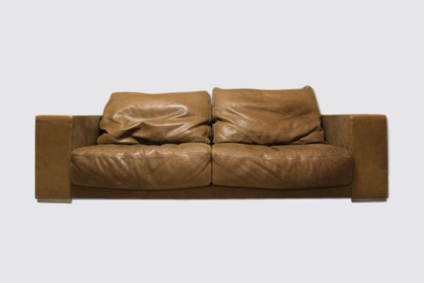 Budapest Leather Sofa by Paola Navone for Baxter