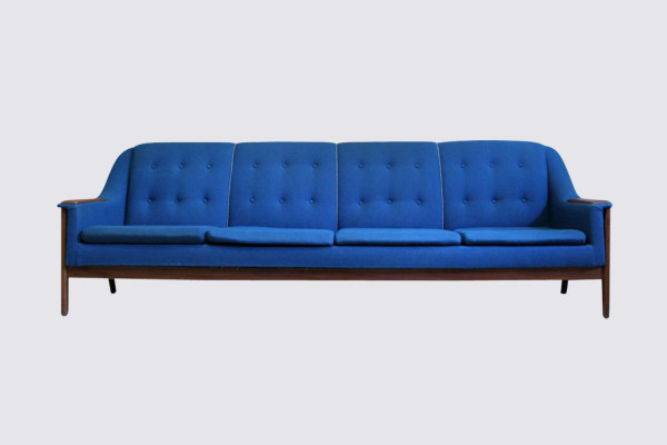 Canadian Teak Sofa by R. Huber & Co