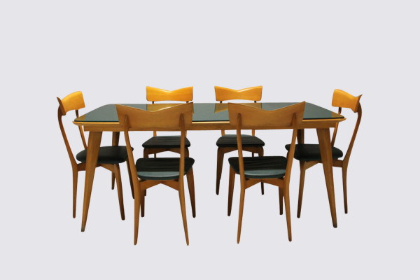 Dining Set by Ico and Luisa Parisi for Ariberto Colombo