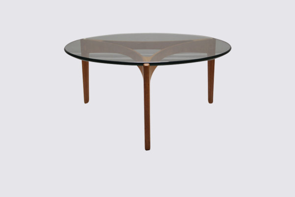 Teak coffee table by Sven Ellekaer for Christian Linneberg