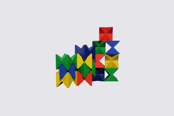 Building blocks by Kurt Naef for Naef Spiele AG