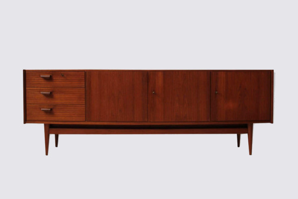 Teak Sideboard Stockholm von G. Tietjen für GTV Werkstätten