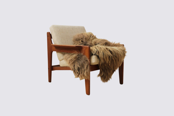 Teak armchair by Arne Wahl Iversen for Komfort Møbelfabrik