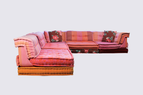 Divano Mah Jong di Hans Hopfer e Kenzo Takada per Roche Bobois