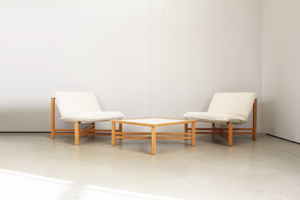 Foldable "PLUS" sling chairs by Burkhard Vogtherr for Rosenthal
