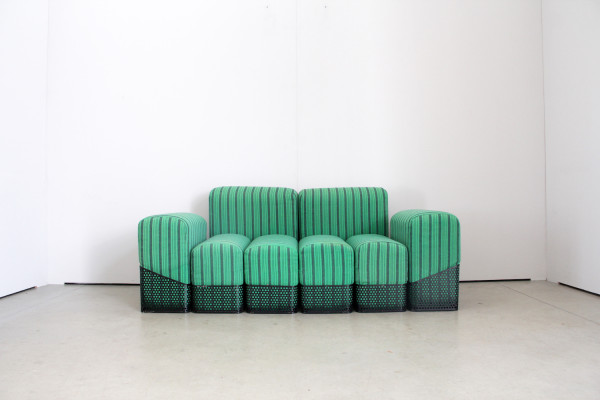 Sculptural seating object in the style of Memphis