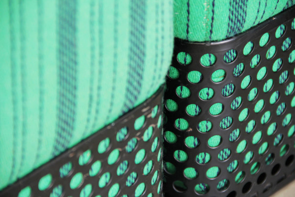 Sculptural seating object in the style of Memphis