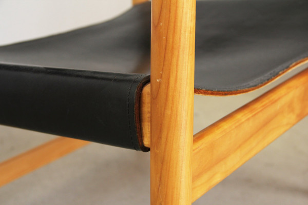 1 Paar dänische Mid Century Sessel im Safari Stil