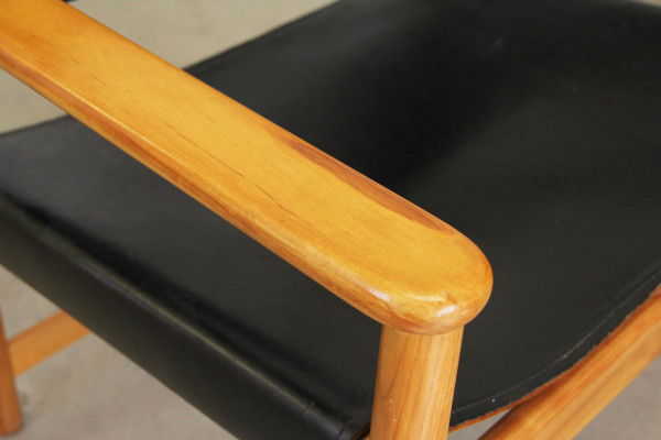 1 Paar dänische Mid Century Sessel im Safari Stil