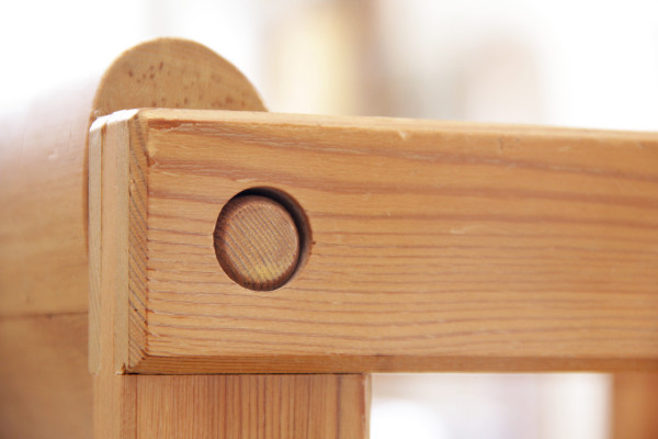 313 Trybo pine chair by Edvin Helseth for Stange Bruk