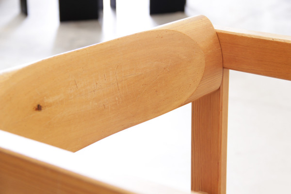 313 Trybo pine chair by Edvin Helseth for Stange Bruk
