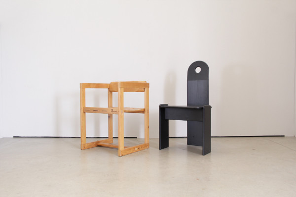 313 Trybo pine chair by Edvin Helseth for Stange Bruk