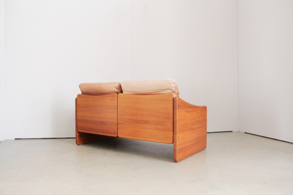 Teakholz Sofa von Mikael Laursen