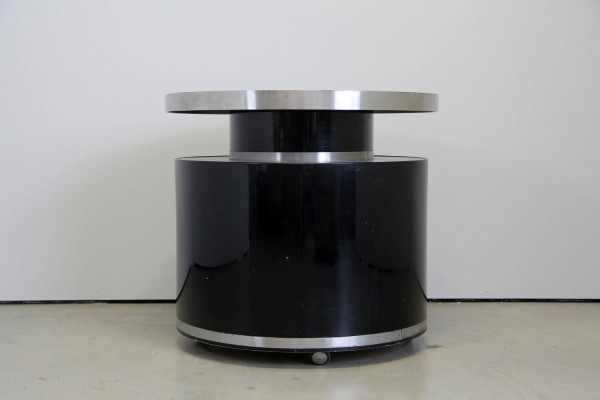 Mobile Italian dry bar by Willy Rizzo for Mario Sabot