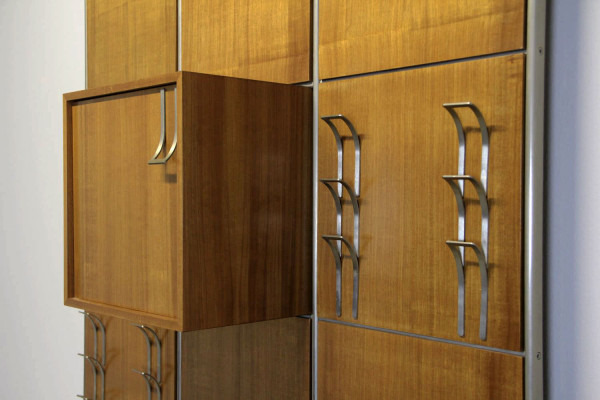 Modulare Wandgarderobe von Ico Parisi für MIM Roma