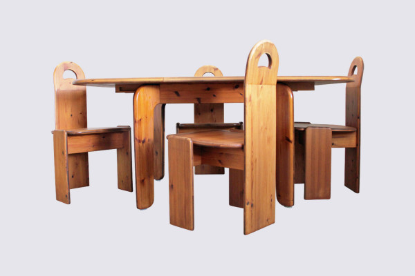 Brutalist Dining Chairs By WASA