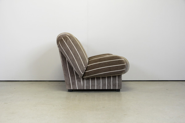 Poltrona vintage a forma di conchiglia, Italia anni '70