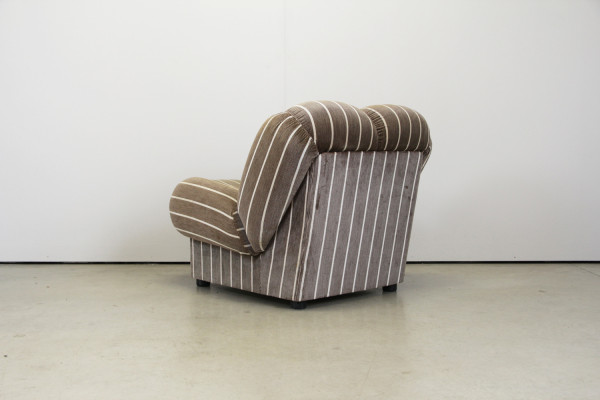 Muschelförmiger Vintage Loungesessel, Italien 1970er