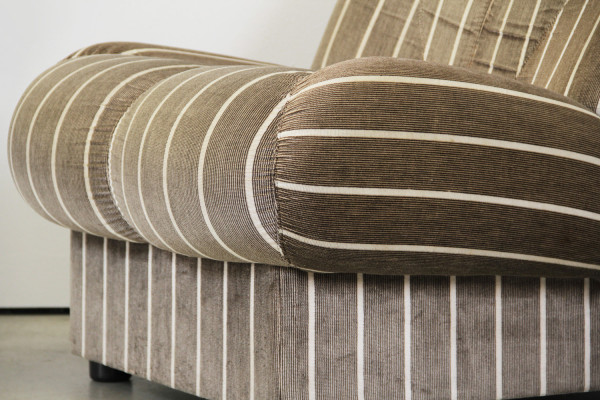 Muschelförmiger Vintage Loungesessel, Italien 1970er