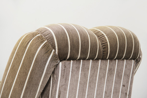 Muschelförmiger Vintage Loungesessel, Italien 1970er