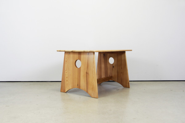Kids table and chair by Gilbert Marklund for Furusnickarn AB