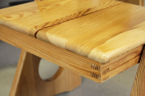 Kids table and chair by Gilbert Marklund for Furusnickarn AB