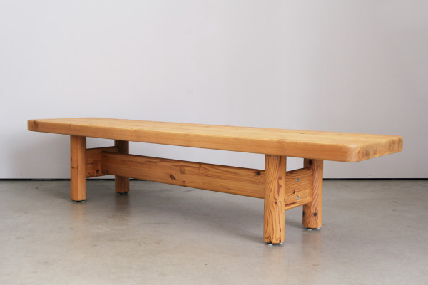 Nordsø bench by Knud Friis & Elmar Moltke Nielsen for Hirtshals Savværk