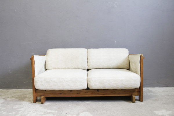 Dänisches Kiefer Sofa im stile von Yngve Ekström